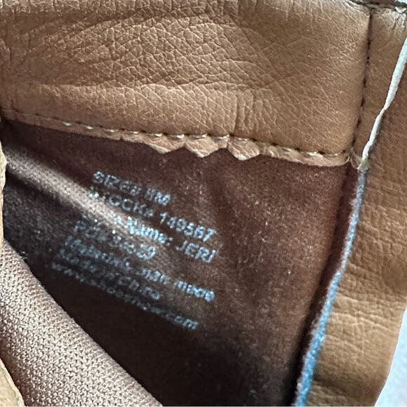 Dominique Nicole Jeri Bootie Brown Side Zipper Ankle Bootie Shoe Boots Size 8 - Picture 6 of 12